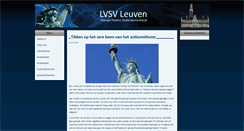 Desktop Screenshot of lvsvleuven.be